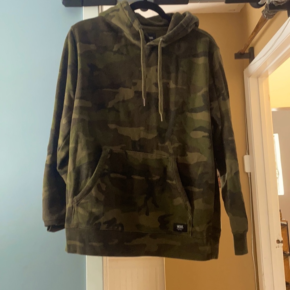 Camo vans hoodie